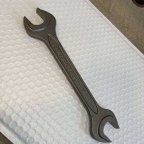 790067 Netsuren 24mm X 27mm Open End Wrench Jis B 4630 Japan