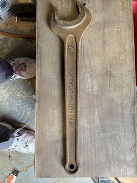 H32108 Netsuren 63 Open End Wrench 2 7/16 Inch H32108. 20 5/8 Long