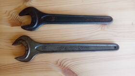 H484845 Netsuren H4845 30mm Open End Wrench Jis B 4630 Machinist Drop Forged Steel