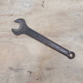 137228 Netsuren H8314 Vintage 41mm Wrench Machinist Metric W1 Design No