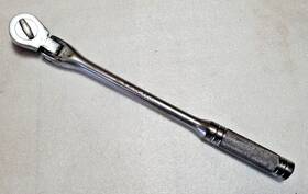 Ns-55 New Britain - 1/2 Inch Drive 13 Long Knurled Flex Head Ratchet Part #
