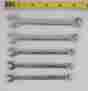 Oex1208 Oex1408 Oex0908 Oex1008 Oex08cb Snap On 5 Pc Combination Wrench Set 7 16 Thru 1 4 Sae Made In Usa