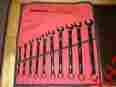 Oex710 Combination Wrench Snap On Tools 10 Piece Sae Set 5 16 7 8 New