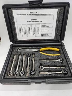 Rrskt8 Omega Technologies Roller Ratchet Hi-lok Installation Removal 9pc Kit Aircraft Tools