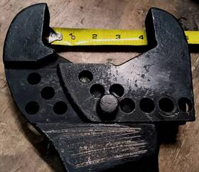 No-0a-24 Owatonna Tool Co. Otcs Rare No -0a-24 Heavy Duty Open Ended Adjustable Wrench By