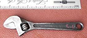 1704-s P&c 1704s Nice Vintage 4 Inch Adjustable Wrench