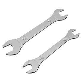 Psy241014 Panshiyon Super Thin Wrench 2 Pieces 3mm Ultra Open End Wrenches Set Sae 3/8 &#