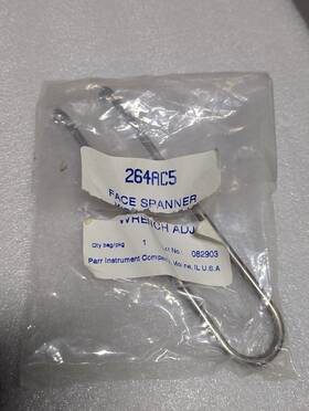 264ac5 Parr Instrument Face Spanner Wrench Adjustable. New - Open Box