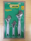 66612g Pc. Wrench 6 8 3 " Adjustable Allen Industrial 10 Tools Set
