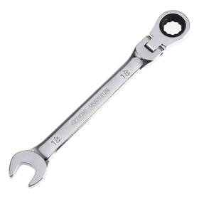 Pil-wr-12f-18 Pilida 18mm Ratcheting Combination Wrench 12 Point Metric Flex Head Gear Rach