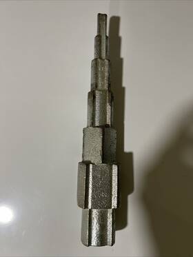Plumbers Edge 445051920939 Spud Wrench For Radiator Valve Repair 1/2 Inch To 2 Cast Metal Hvac 1-piece
