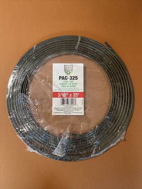 Pac-325 Poly Armour 3/16 Inch X 25ft Steel Line