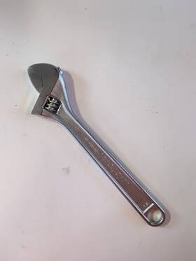 84-4701-12c Powr-kraft 12 Inch Adjustable Wrench Vintage Qty 1 Usa Nos