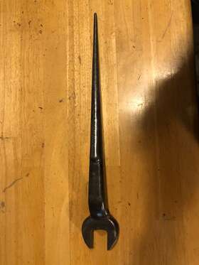 0905-b Proto 15/16 Inch Offset Spud Wrench Drop Forged Usa