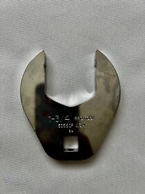 J5356cf Proto 1-3/4inch 1/2inch Drive Full Polish Chrome Open End Crowfoot Wrench 3-15/32inch