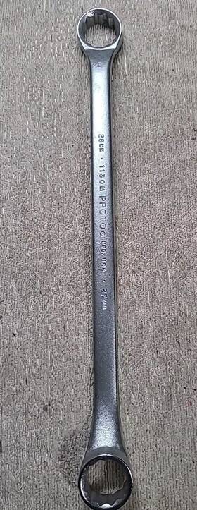 11130m Proto Vintage 1130m Profession Double Box Offset Wrench 28mm X 25mm Usa Made