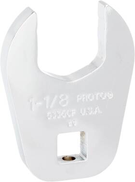 J5338cf Proto 445034883893 Open Ended Crowfoot Wrench 1/2 Inch Drive 1-3/16