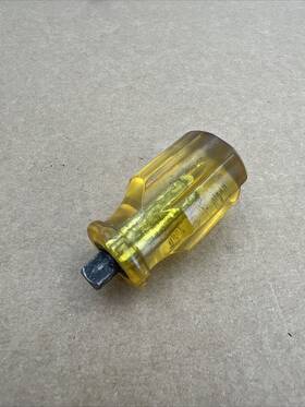 4767 Proto 1/4 Inch Square Drive Stubby Hand Driver Made In Usa