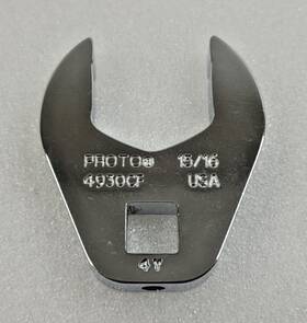 4930cf Proto Crowfoot Wrench Set 15/16 3/8 Drive Open End Chrome Usa New