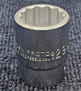 5529m Proto 3/4 Inch Drive 29mm Socket 12 Point