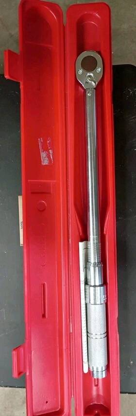 360-1800 Proto 6068c 1/2 Inch Drive Torque Wrench In Lbs