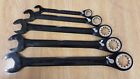 Proto Anti Slip Metric Reverse Ratchet Wrench Set Scvm