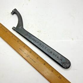C-464 Proto Rare Tools 3/8 Inch Hook Spanner Wrench Made In Usa