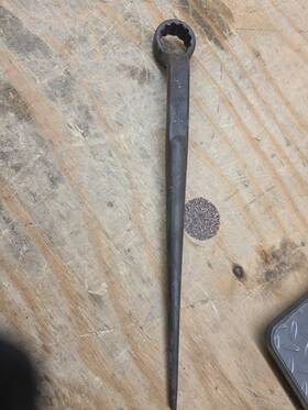 J2624 Proto Spud Handle Box End Wrench 1-1/2 Inch