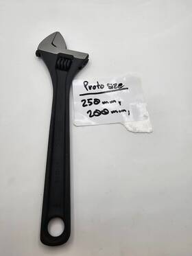 J710sb Proto Adjustable Wrench Alloy Steel Black 250mm