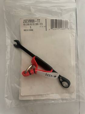 Jscvm08-tt Proto 8mm Ratcheting Combination Wrench Spline Drive With Tether Jscvm8-tt