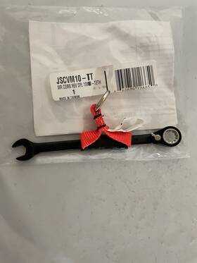 Jscvm10-tt Proto 10mm Ratcheting Combination Wrench Spline Drive With Tether