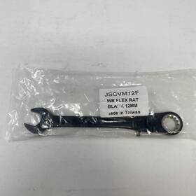 Jscvm12f Proto Black Chrome 12mm Combination Locking Flex-head Ratchet Wrench Spline