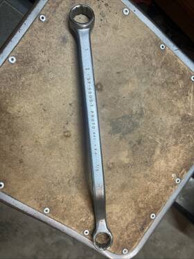 Sf-690-3-1 Proto Used 7/8 Inch X 1 Box End Offset On One Wrench