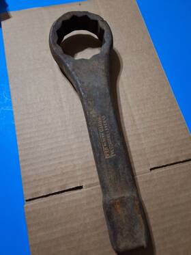 Usn344 Proto 1-3/4 Inch Uss 2-3/4 Knocker Wrench 12 Pt