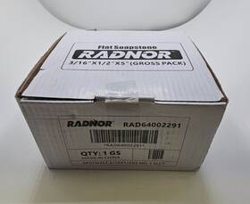 Rad64002291 Radnor Flat Soapstone 3/16 Inch X 1/2 5 No. 1 Slct