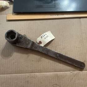 L151 Reed 1-1/4 Inch Antique Socket Ratchet Made In Usa See Photos Works New Ring