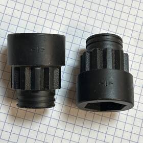 02268 Reed Mfg Lot Of Two 1 Inch Thru Bolt Hex Socket L16