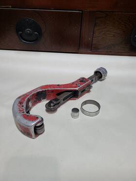 Tl3qa Reed Vintage Quick Release Pipe Tubing Cutter 3/8 Inch -3 1/2 10-90mm Works