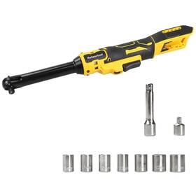 Retaortool 658360405814 3/8 Inch Extended Cordless Ratchet Wrench For Dewalt 20v Battery 75 Ft-lbs Elect