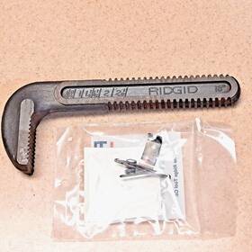 31670 Ridgid 31680 18 Inch Pipe Wrench Replacement Hook Jaw Coil And Flat Spring Free Shipping