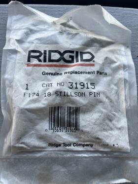 31915 Ridgid Pin For Use With Model 18 Stillson Wrench