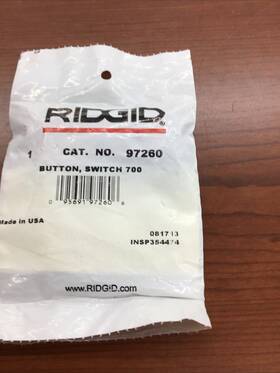 97260 Ridgid Switch Button