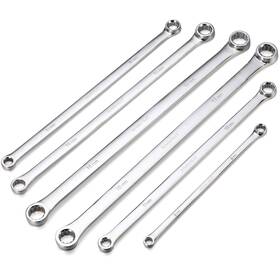 Rimkolo 791126039783 6-piece Extra Long Double Box End Wrench Set Chrome Vanadium Steel Aviation W