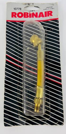 10778 Robinair Adapter 1/4 Ffl X Mfl #10778 New In Box