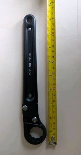 69968 S K Brand New 15/16 Flare Nut Wratchet Wrench P/n