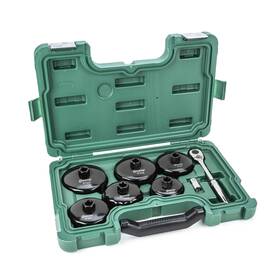 St09703u Sata 8-piece End Cap Oil Filter Wrench 72t Ratchet -