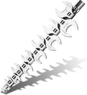 Sh165001 Shall 3/8 Inch Crows Foot Wrench Set 11-piece Sae Crowfoot With