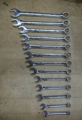 Rc22m2se Silver Eagle By Matco Combination Wrench Set 13 Metric Pre Owned 22-11 9 Read