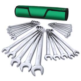 Sk 025141118773 Combination Wrench Set Metric 6 To 32mm 22-piece Superkrome Finish Pre