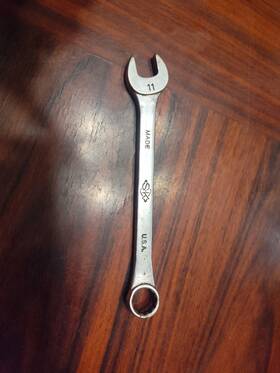 26211 Sk S-k Tools 11mm Open/closed End Wrench Forged Alloy Made In The Usa